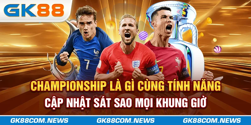 Championship là gì cùng tính năng cập nhật sát sao mọi khung giờ